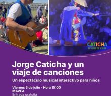 Jorge Caticha y un viaje de canciones en el MAVEA