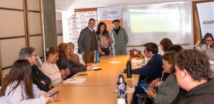 Comenzaron los talleres del programa “Conecta Florida”