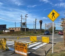 Trabajos de mejora en la señalización vial en distintos puntos de la ciudad