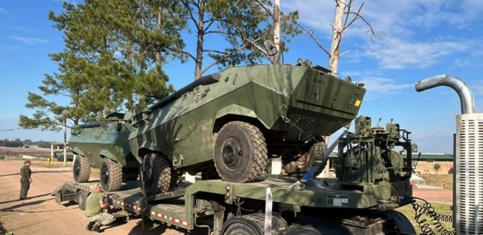 Con la posible presencia del Ministro del Interior comienza hoy en Florida la capacitación a policías que conducirán tanquetas militares 