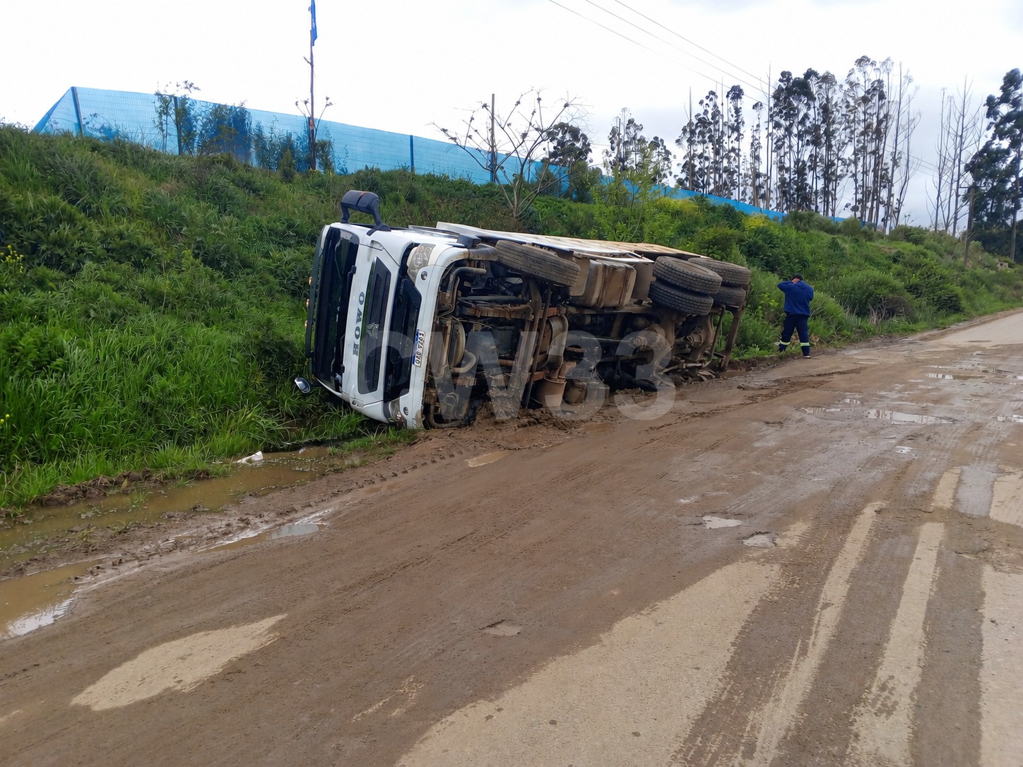 Camión_volcó_en_camino_La_Macana_el_conductor_resultó_ileso.jpg