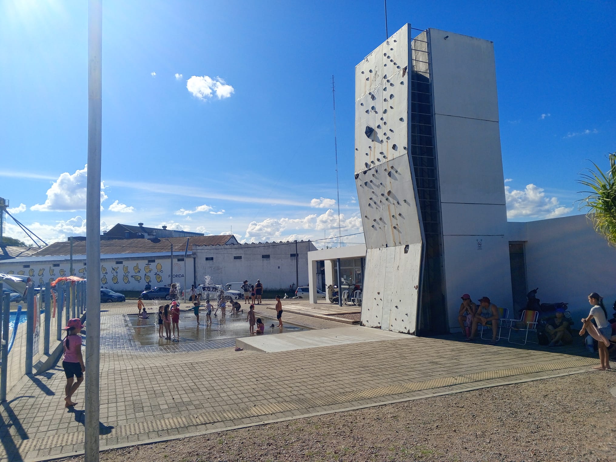 Jornada de acuatlón en Plaza Conde
