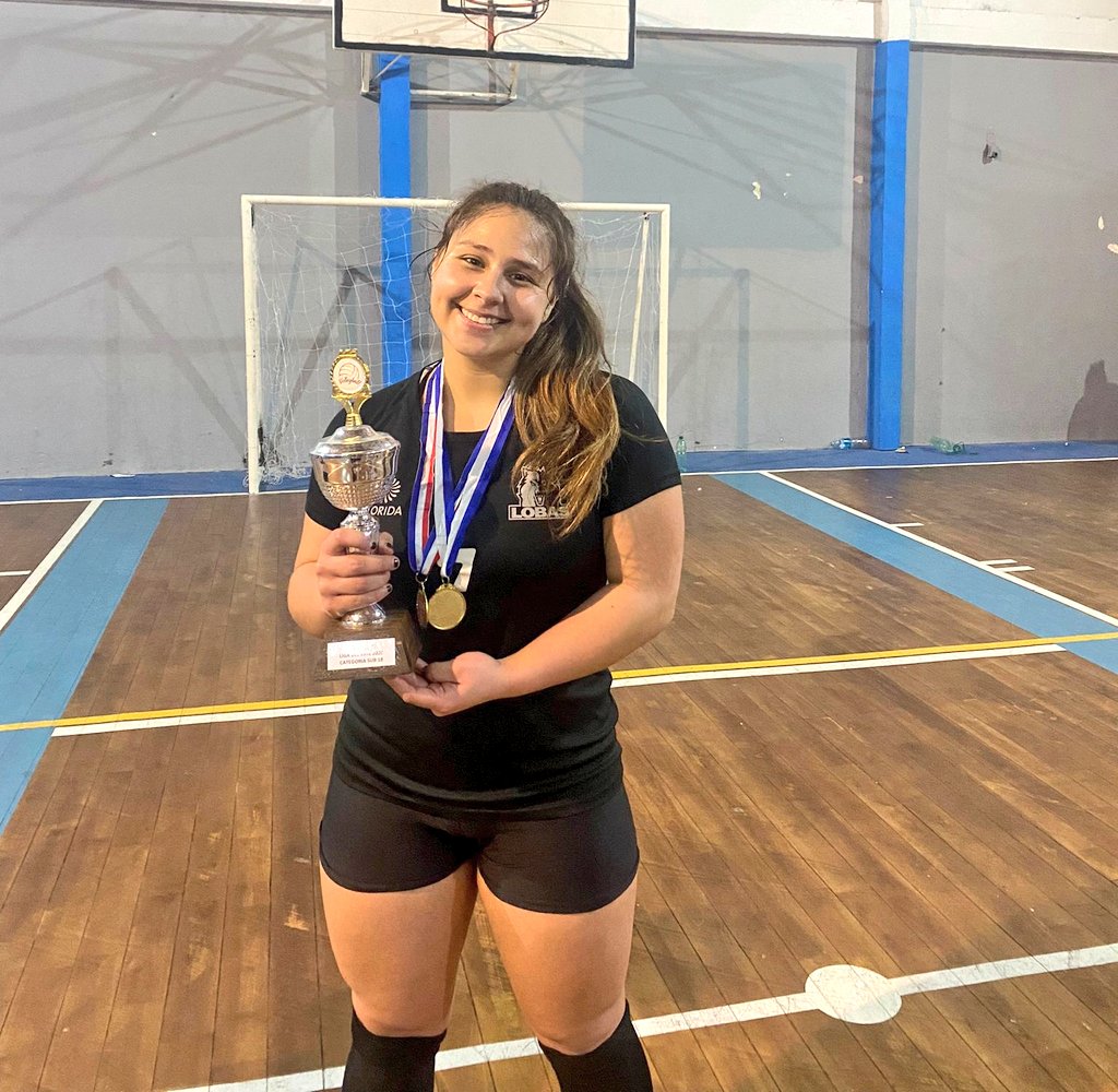 Voleibol Las Lobitas sub 18 campeonas regionales 2