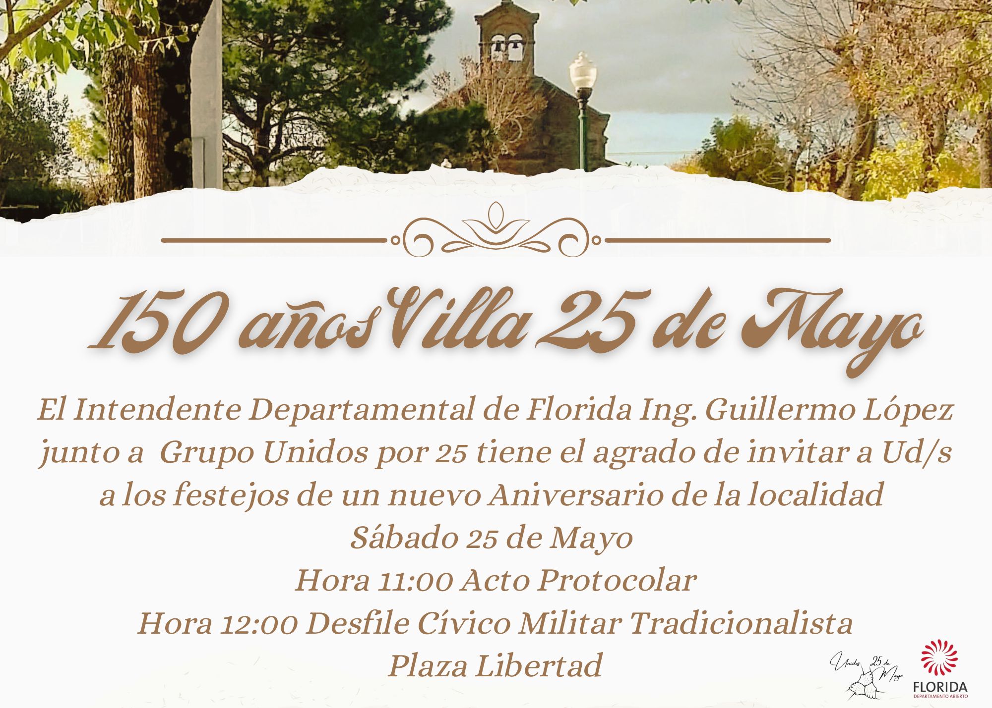 25 de Mayo celebra sus 150 años