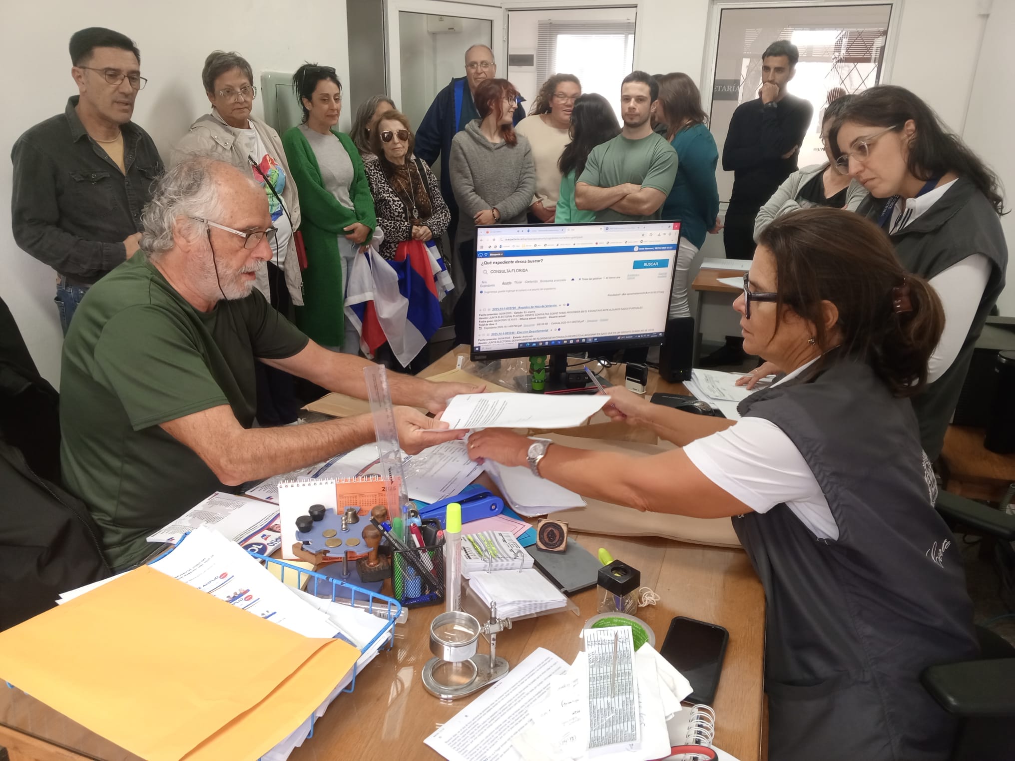 3F presentó listas en la Corte Electoral