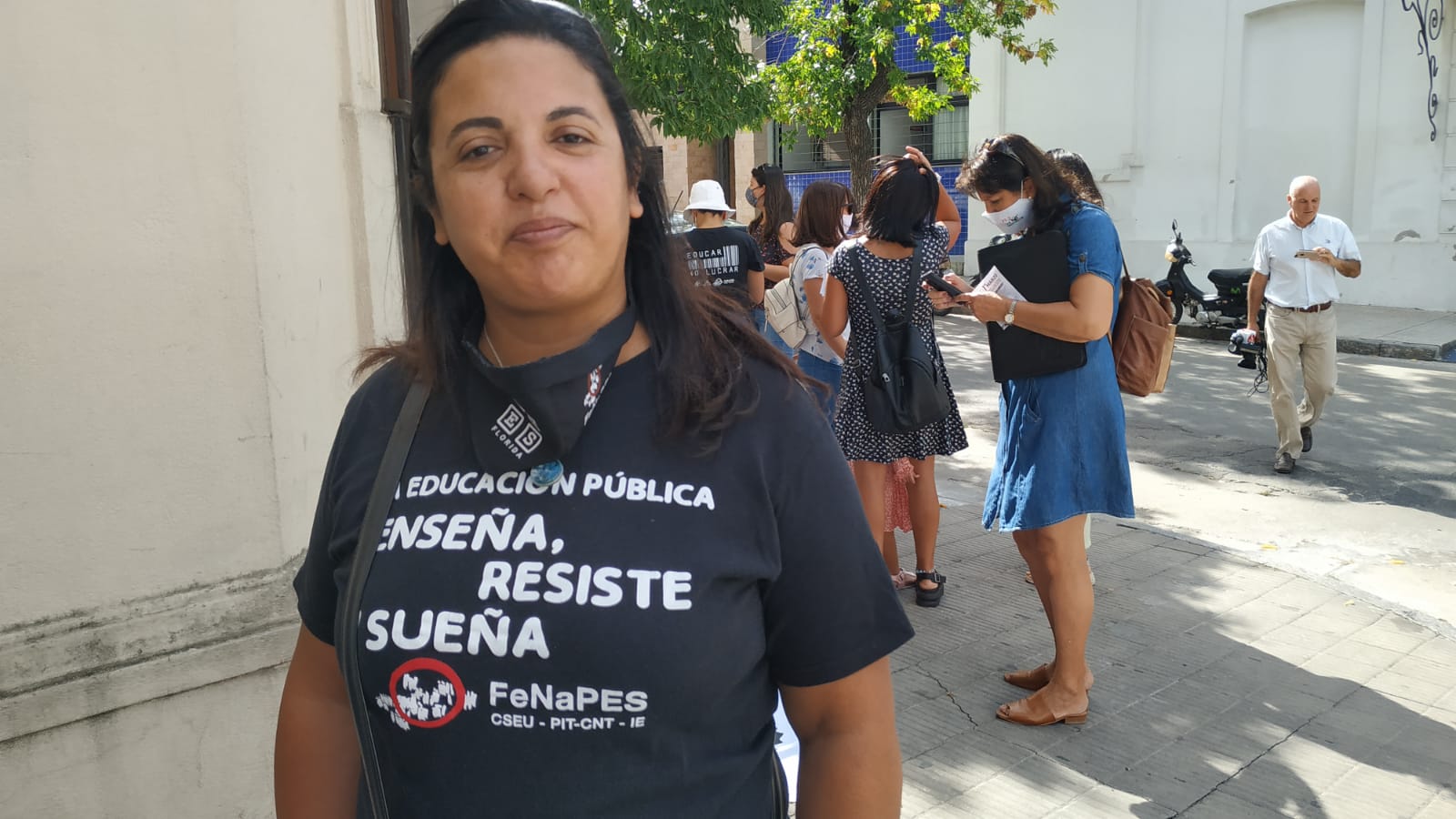 ADES Florida se moviliza en apoyo a docentes de San José separados de sus cargos 2