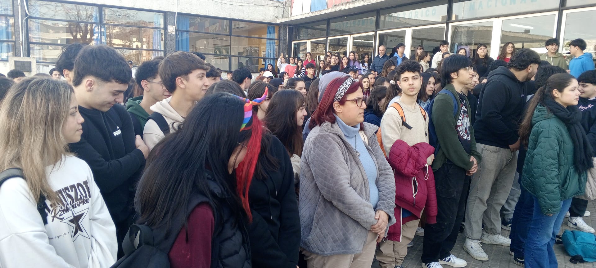 Acto en conmemoración de la ocupación estudiantil del Liceo Nº1 del año 73 3