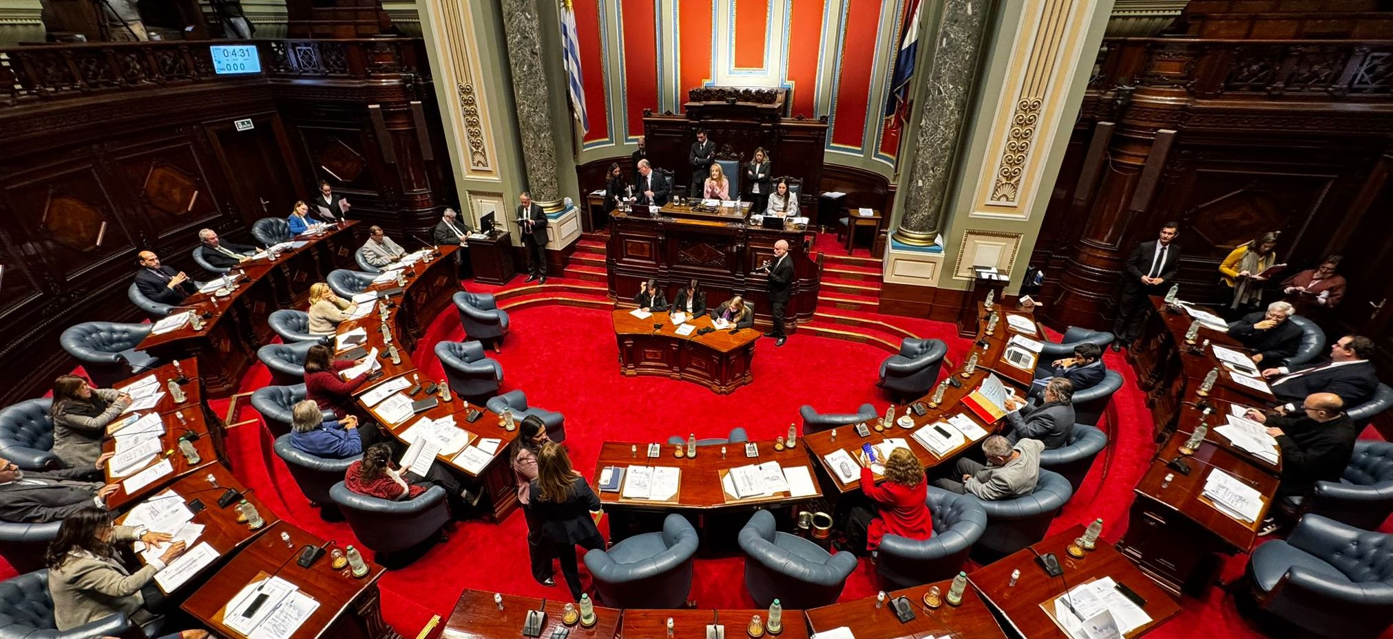 Andrea Brugman asumió como Senadora de la República. 2