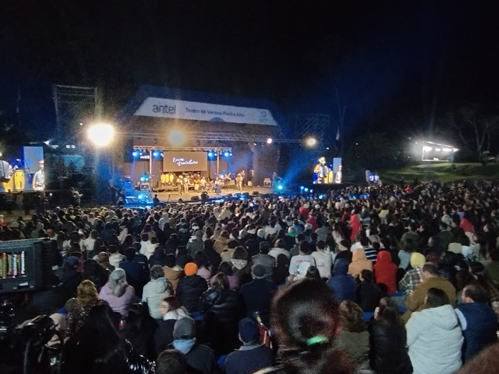 Cierre de festejos del Bicentenario con espectáculo musical en el Teatro de Verano