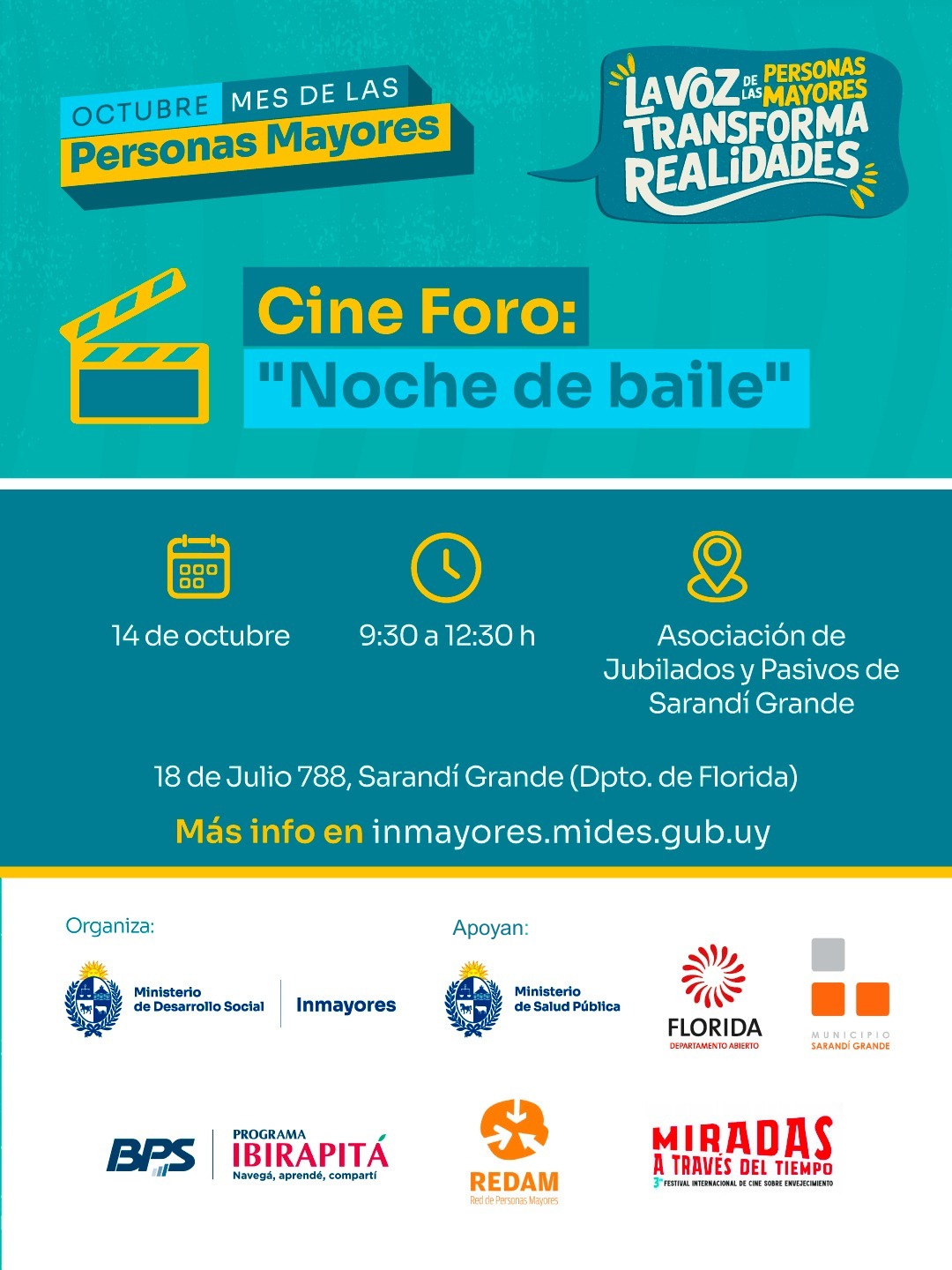 Cine Foro en el mes de las personas mayores