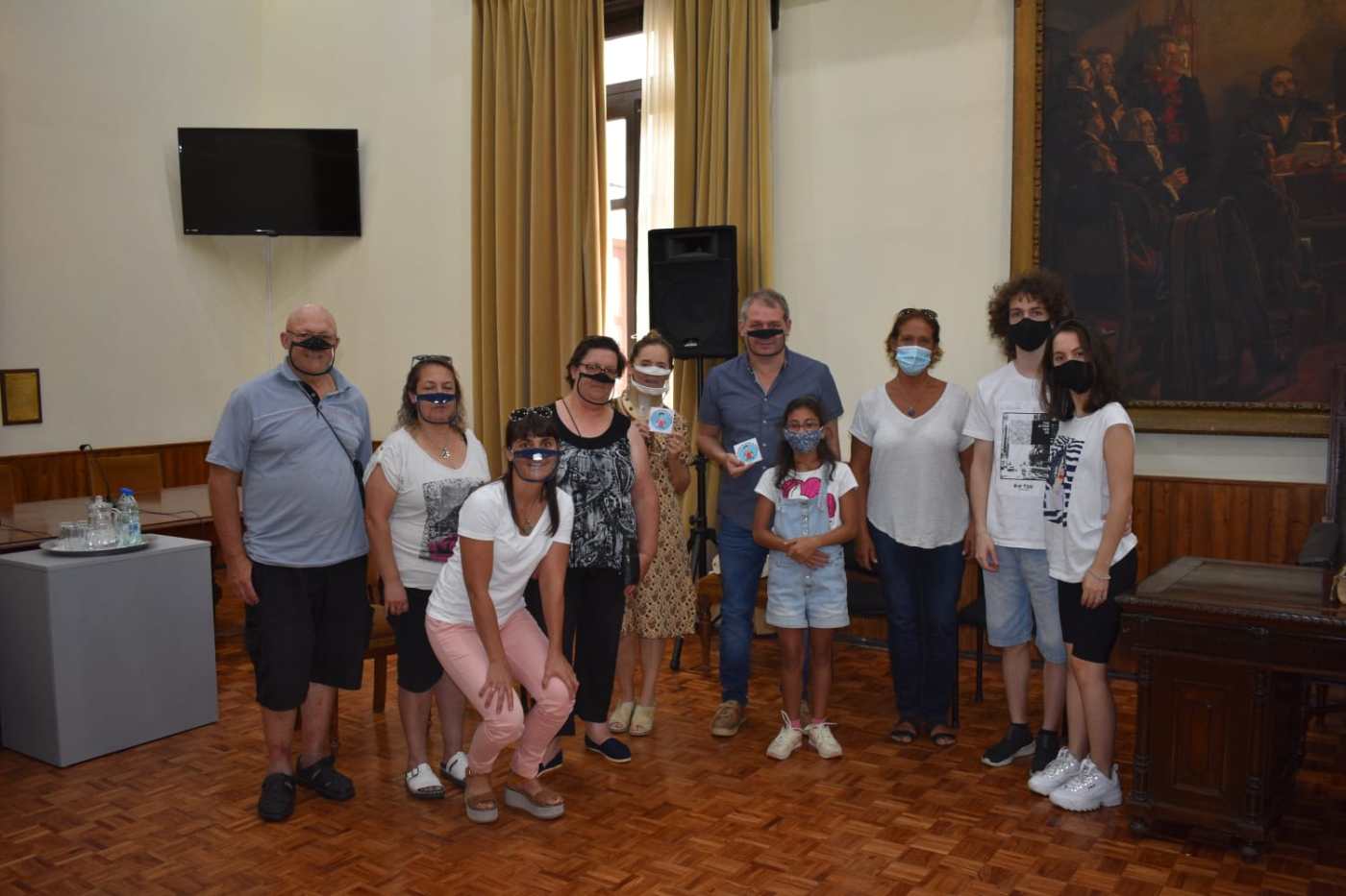 Comunidad sorda de Florida se reunió con Intendente López