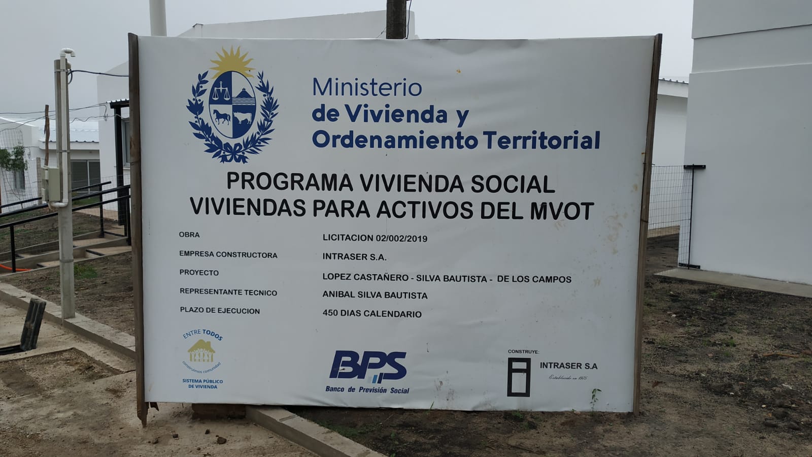 Con la presencia del presidente Lacalle Pou se inaugurarán 24 viviendas del Plan Avanzar en Florida 3
