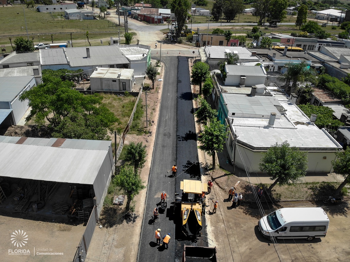 Continúan los trabajos de Vialidad en calles de Fray Marcos y Casupá