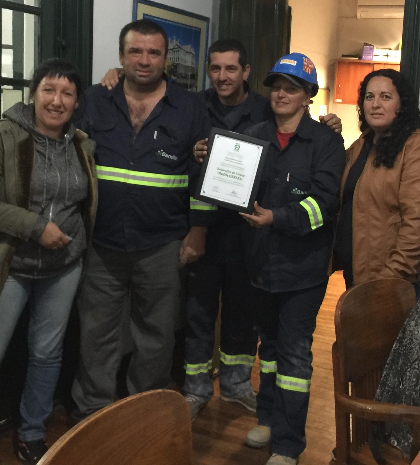 Cooperativa Unión Obrera cumple 8 años