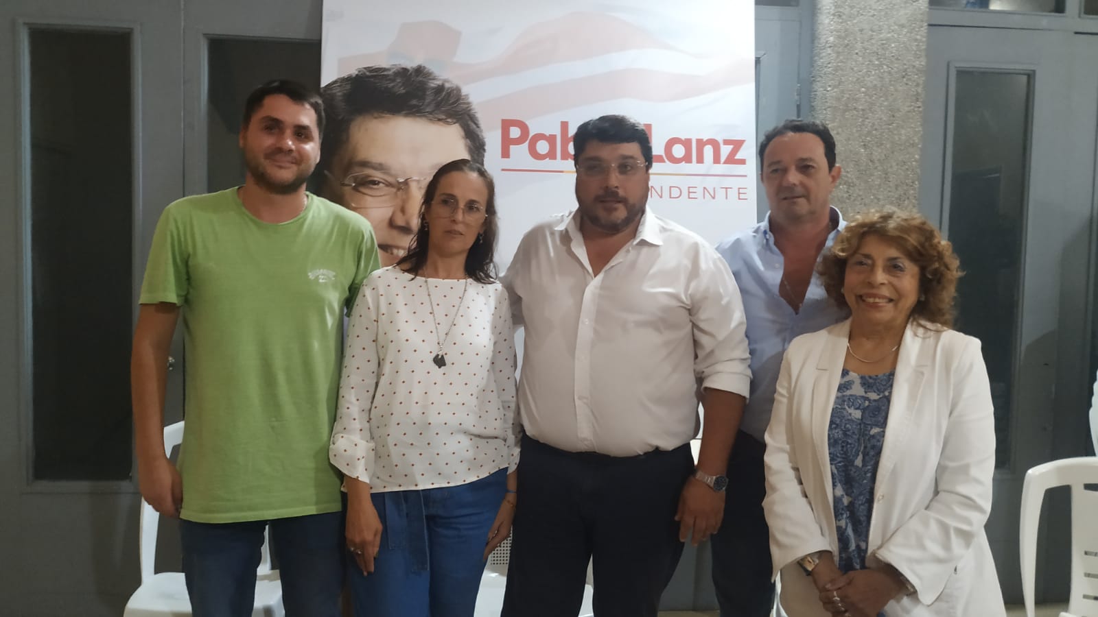 Departamentales 2025 El candidato a Intendente Pablo Lanz presentó su equipo 2