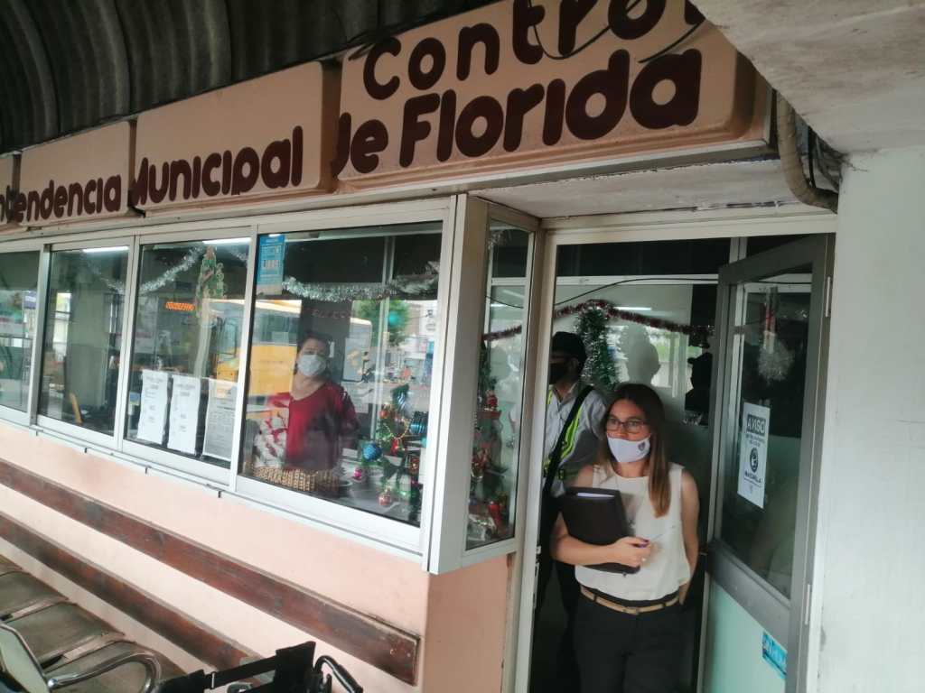 Directora de Tránsito realizó relevamiento en distintos puntos de la ciudad