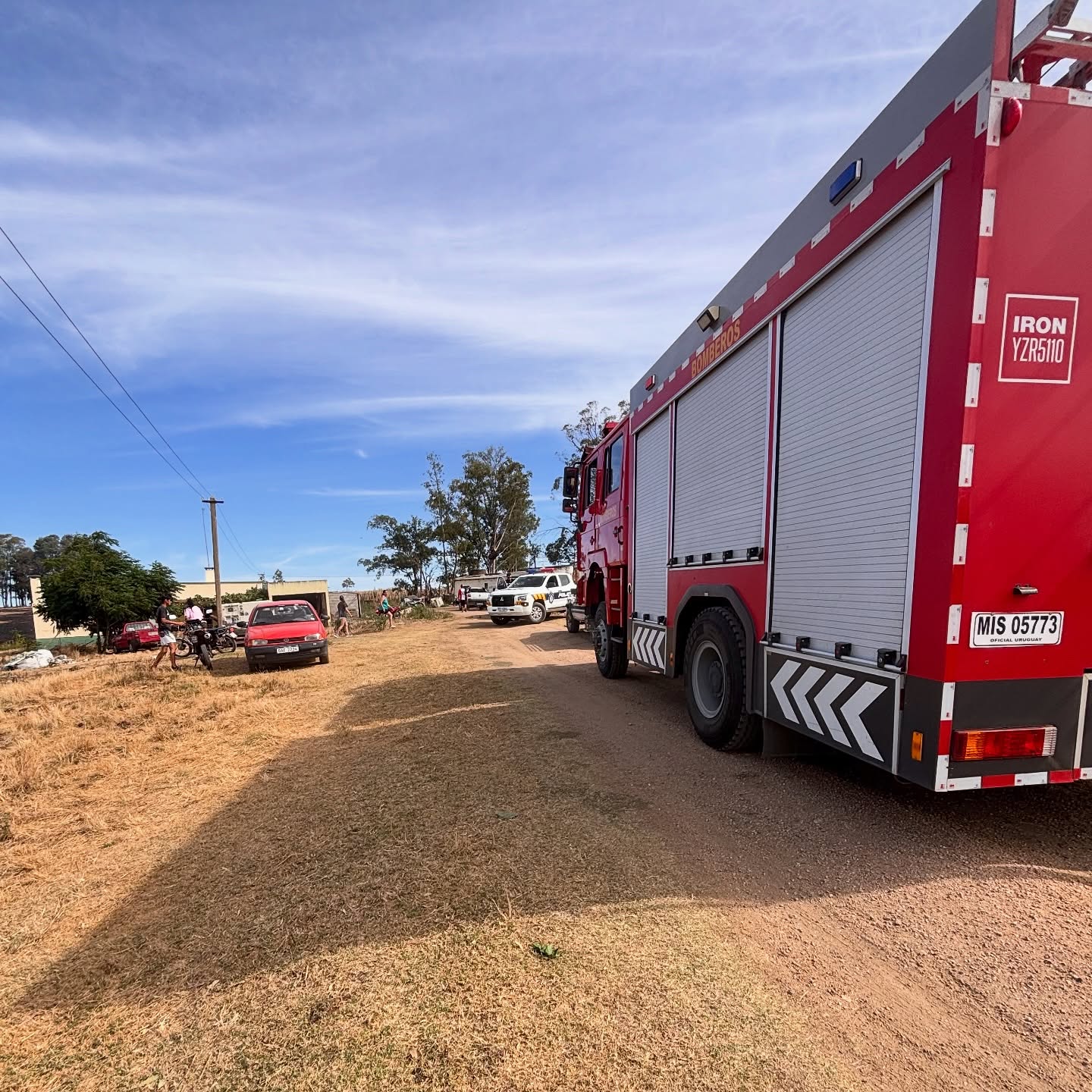 Dos incendios de campo fueron controlados este martes en la zona de Casupá