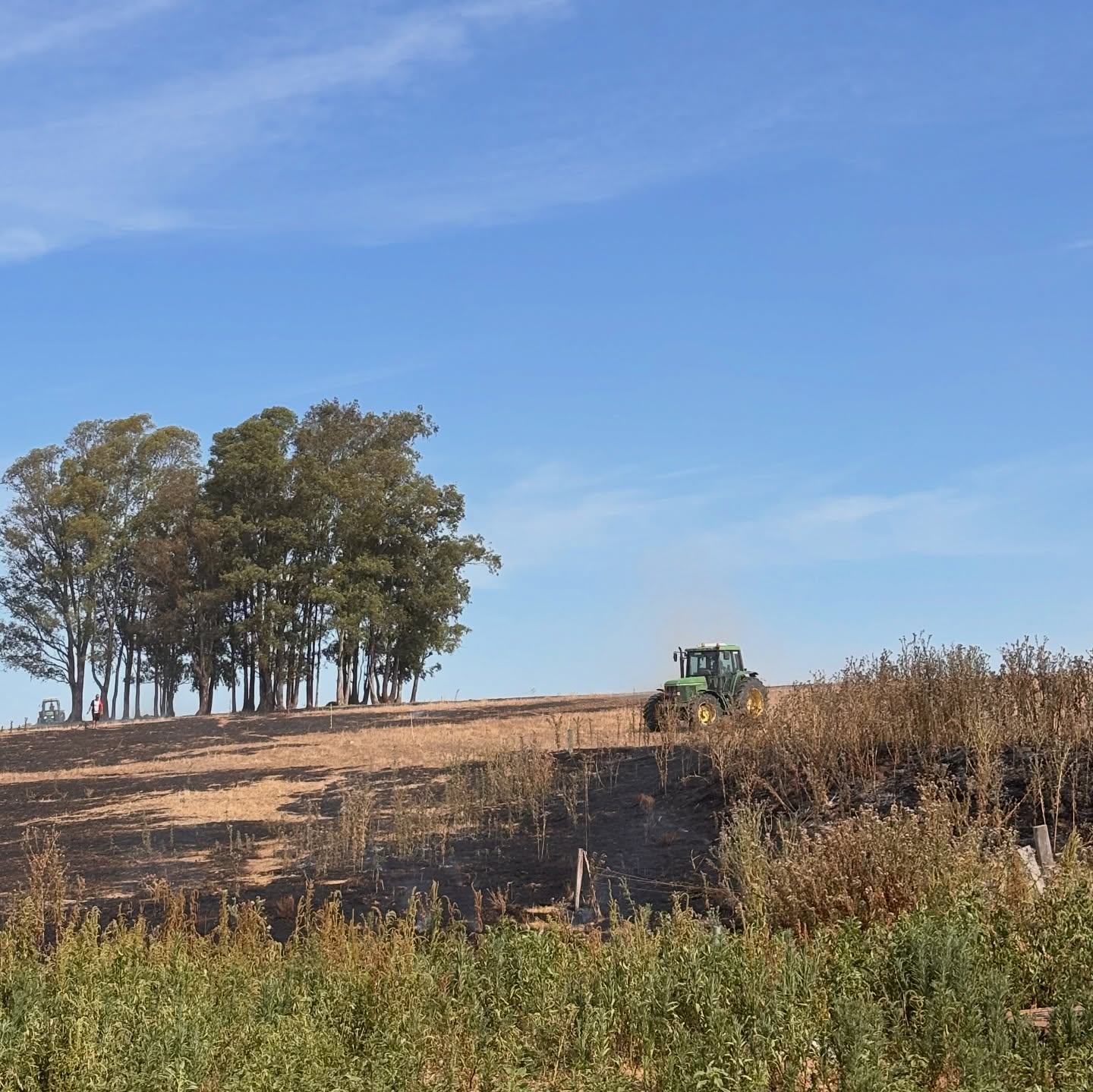 Dos incendios de campo fueron controlados este martes en la zona de Casupá 2