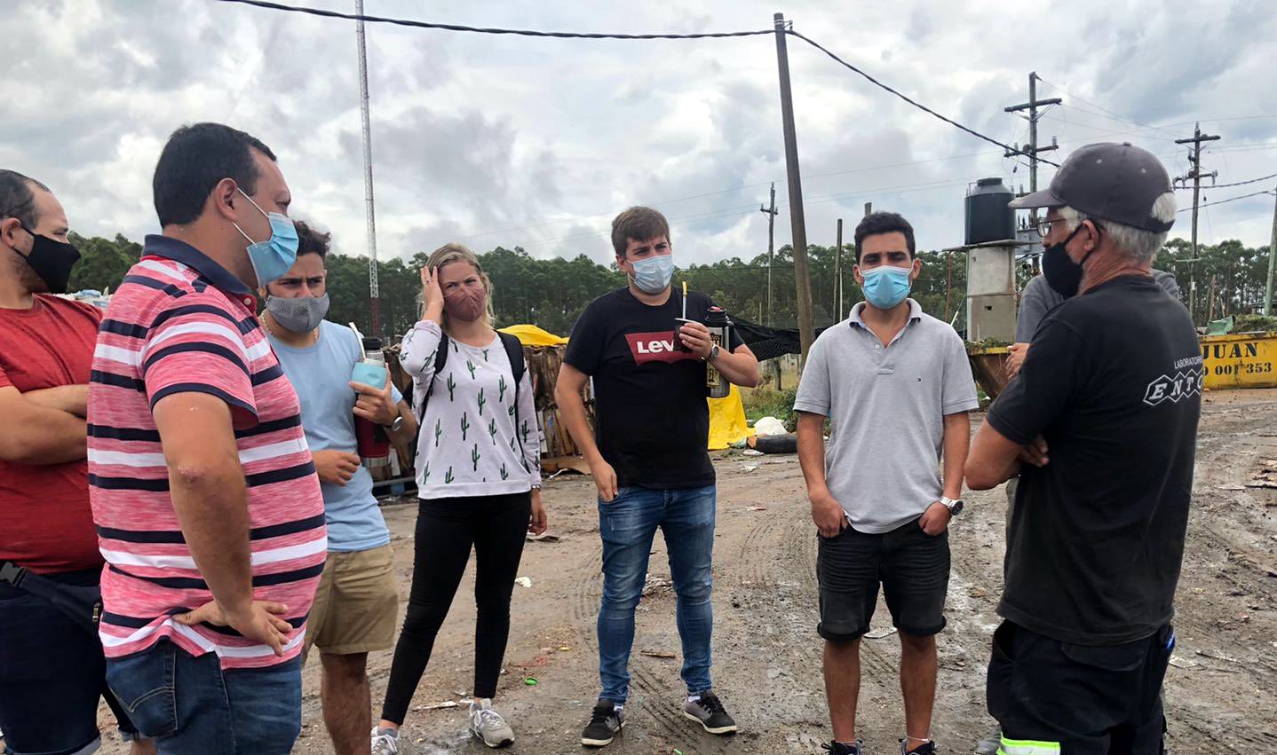 Ediles colorados visitaron la Planta de Encapsulado 2