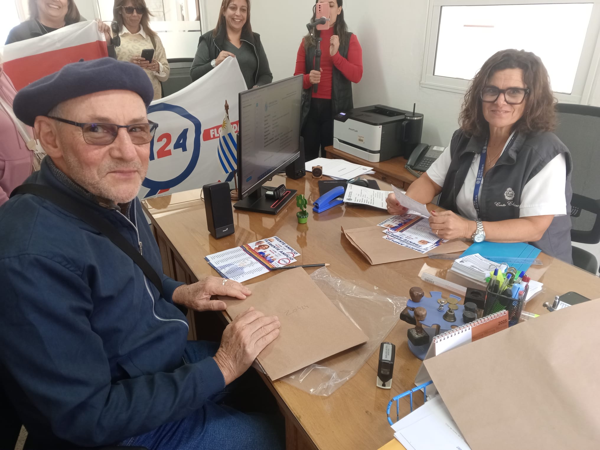 El Espacio 424 presentó listas en la Corte Electoral