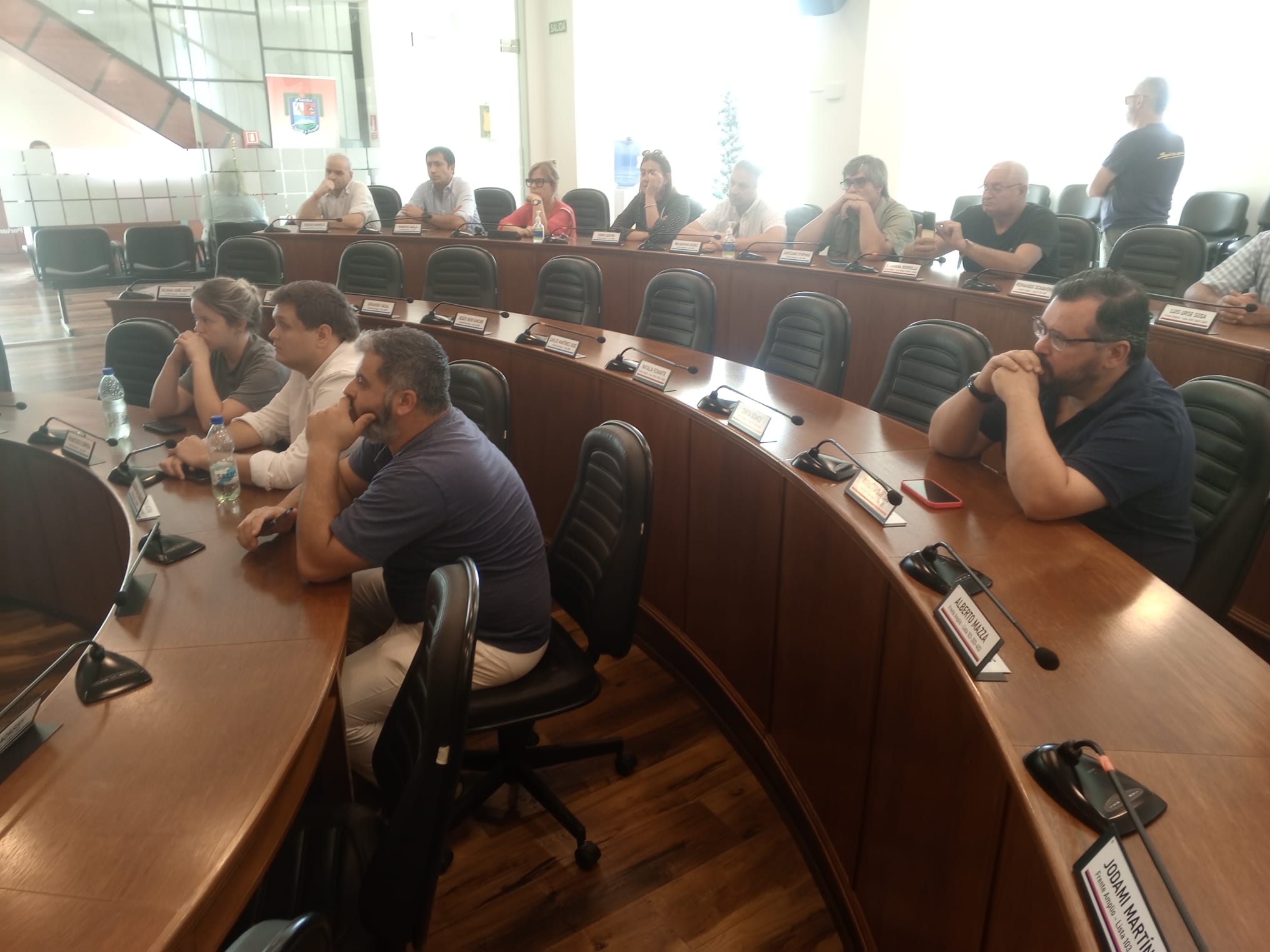 El Intendente Carlos Enciso entregó el Presupuesto Quinquenal a la Junta 2