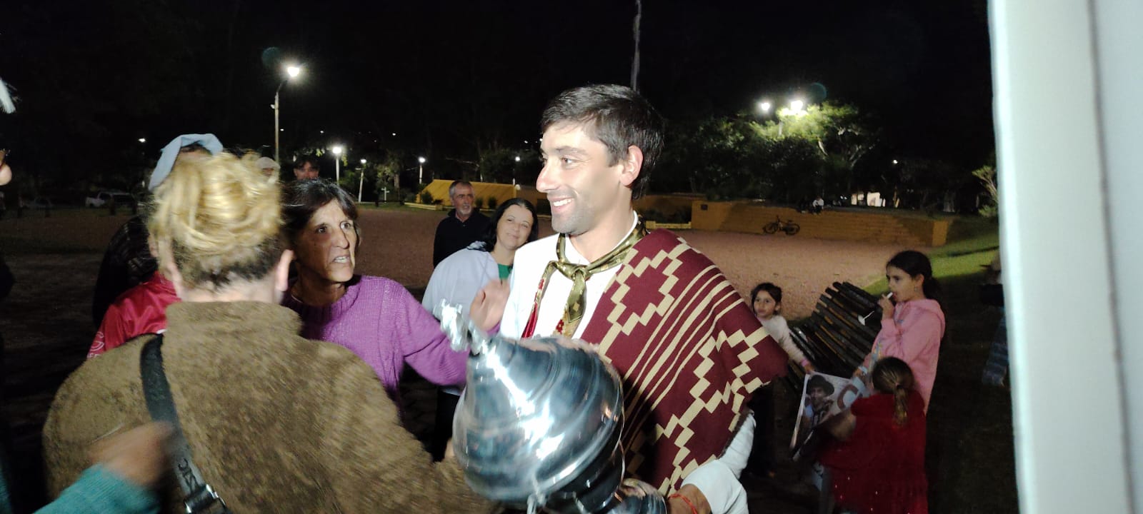 El jinete Matías Fleitas fue recibido en Florida 3