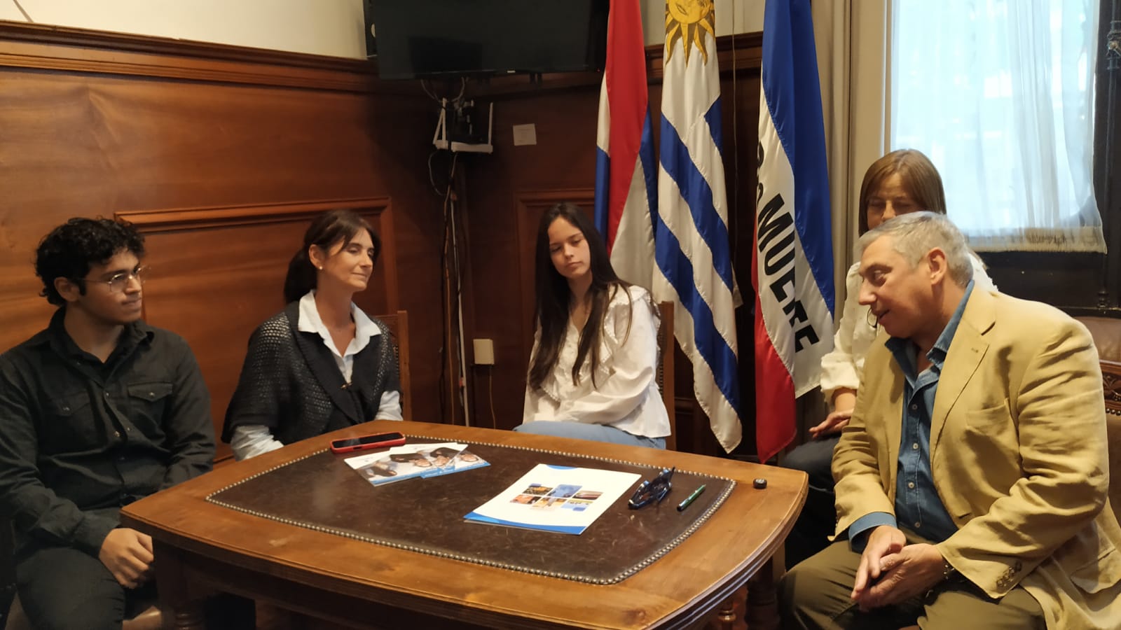 Enciso recibió a autoridades del programa ARGO