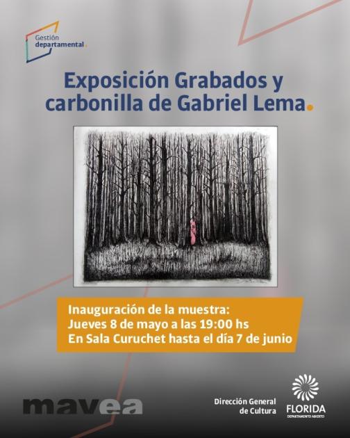 Exposición Grabados y carbonilla de Gabriel Lema