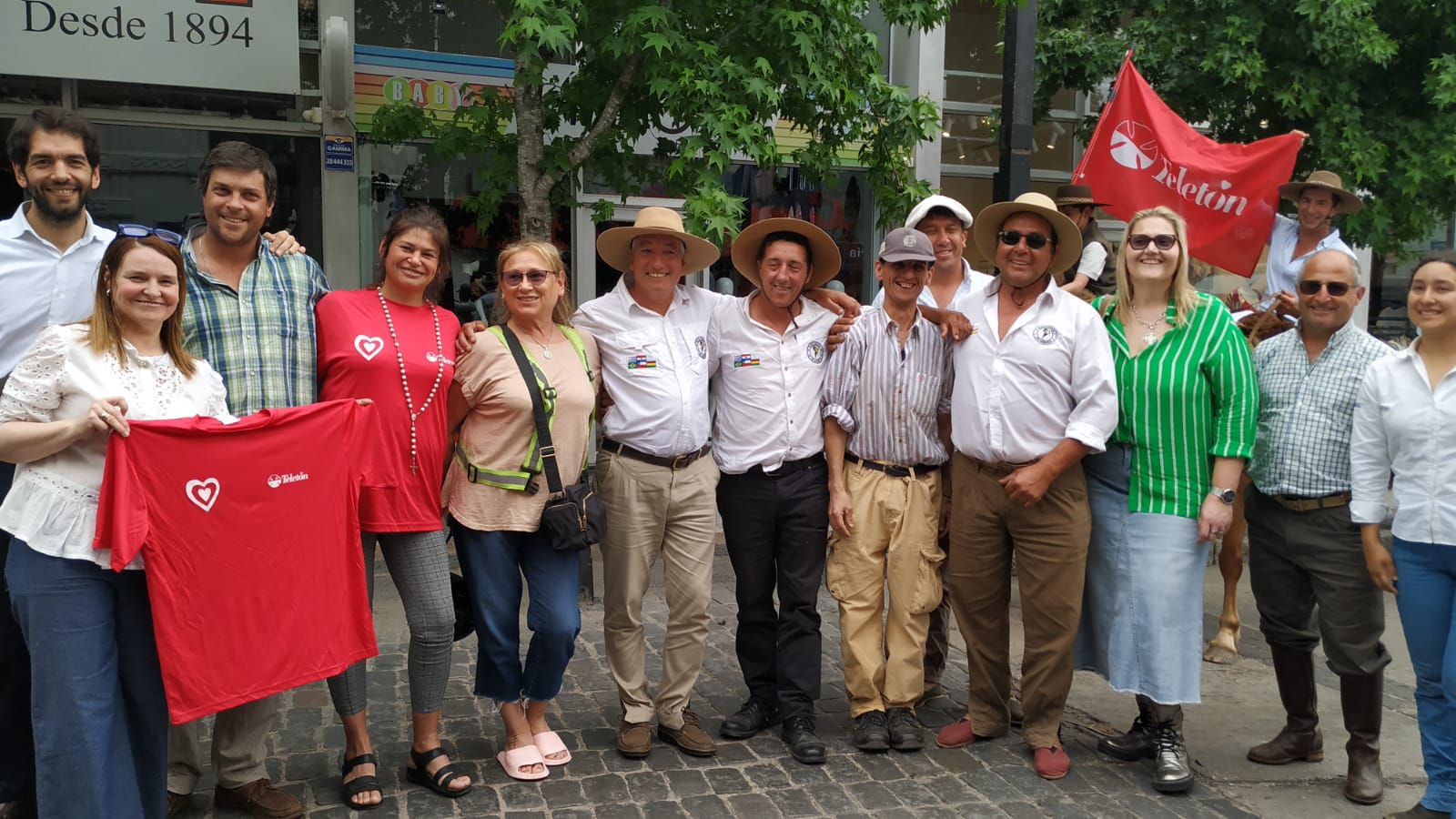 Florida recibió el 1er. Chasque 19 Capitales a beneficio de Teletón 2025