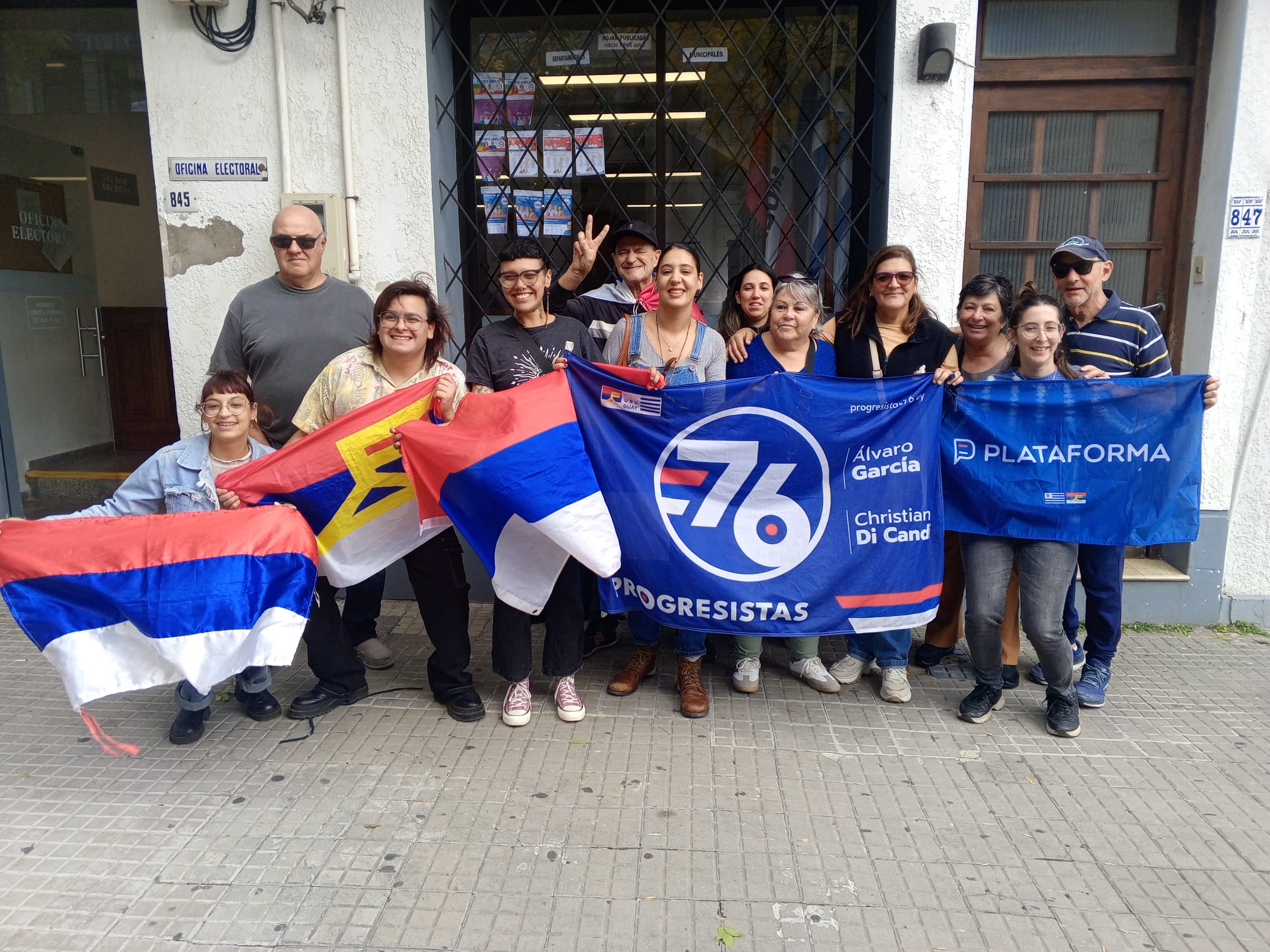 Grupo Progresistas presentó sus listas. 2