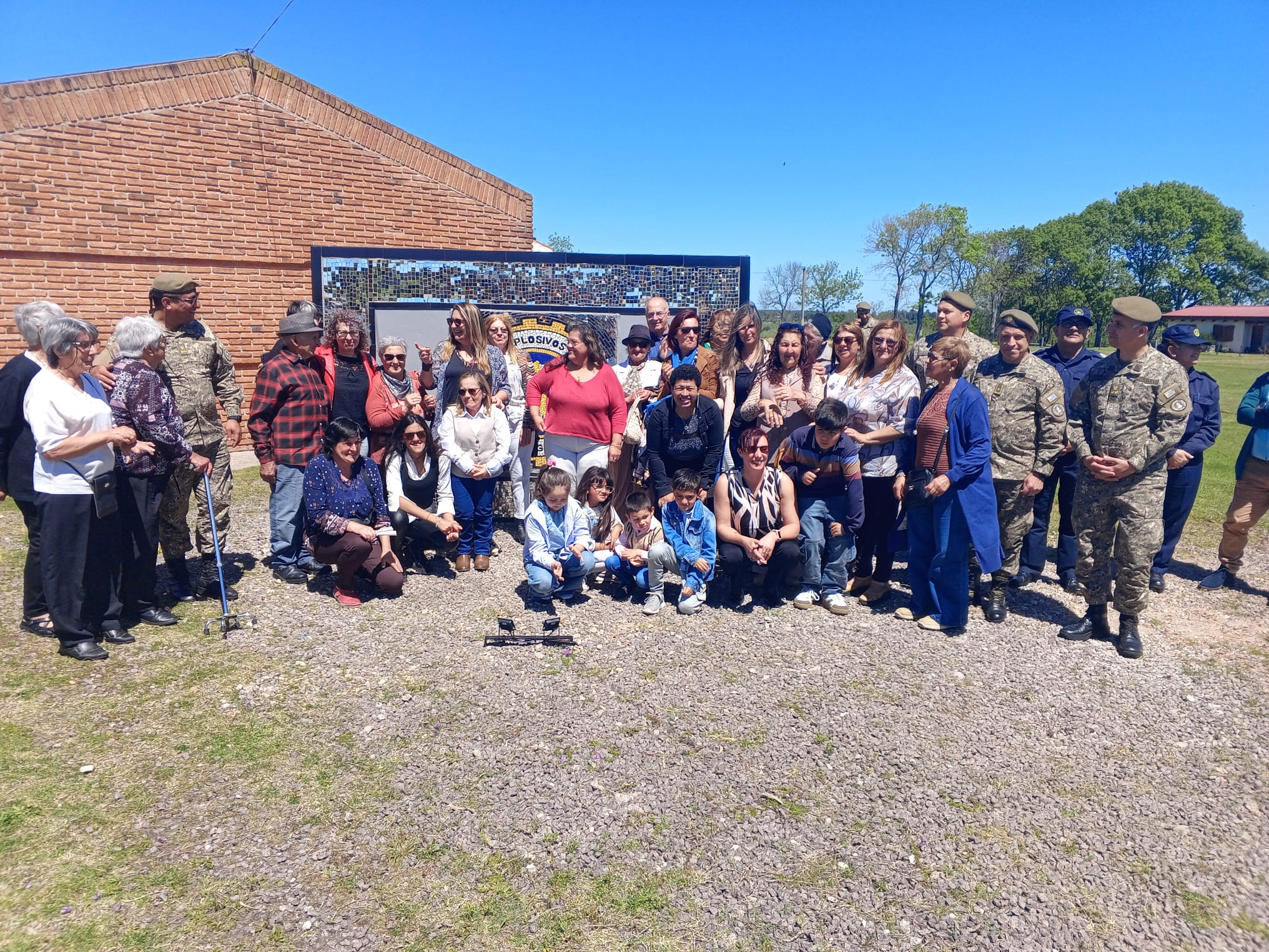 Grupo Reciclarte Florida inauguró 3 murales en el PESMA 3