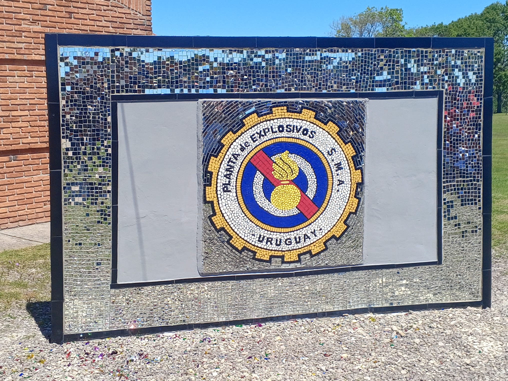 Grupo Reciclarte Florida inauguró 3 murales en el PESMA 6