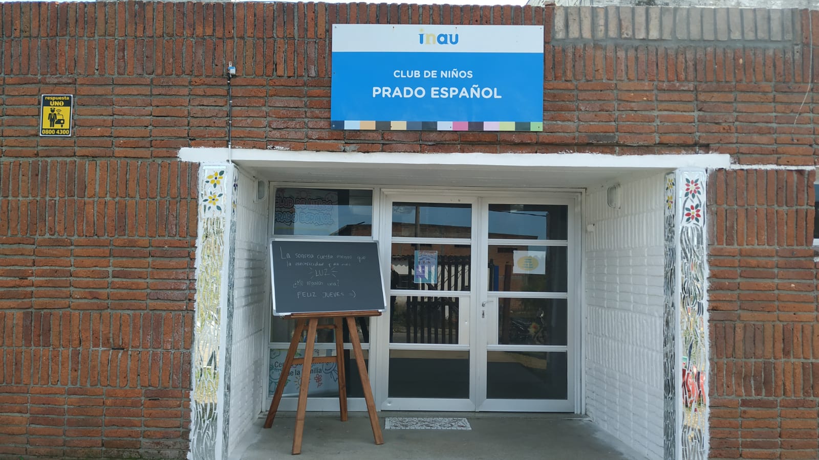 Grupo Reciclarte inauguró mosaico en el Club de Niños Prado Español3