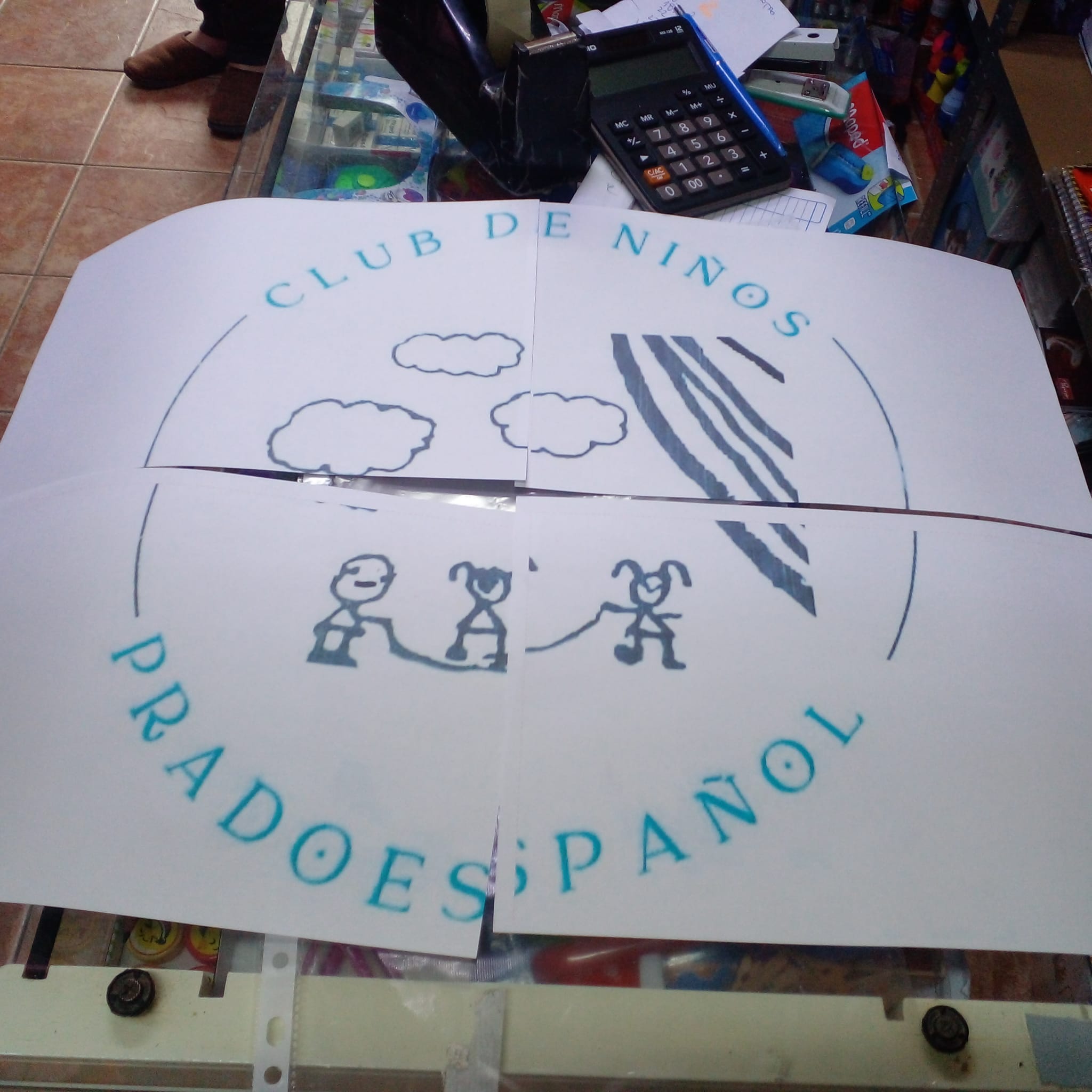 Grupo Reciclarte realiza un nuevo mosaico