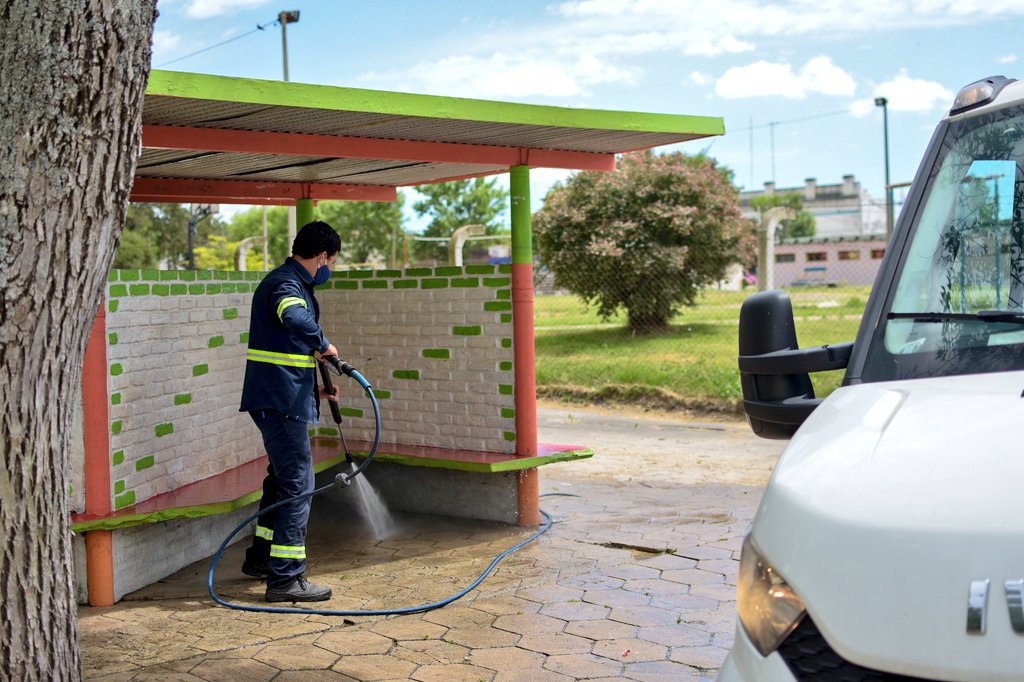 IDF implementa acciones sanitarias en 25 de Mayo