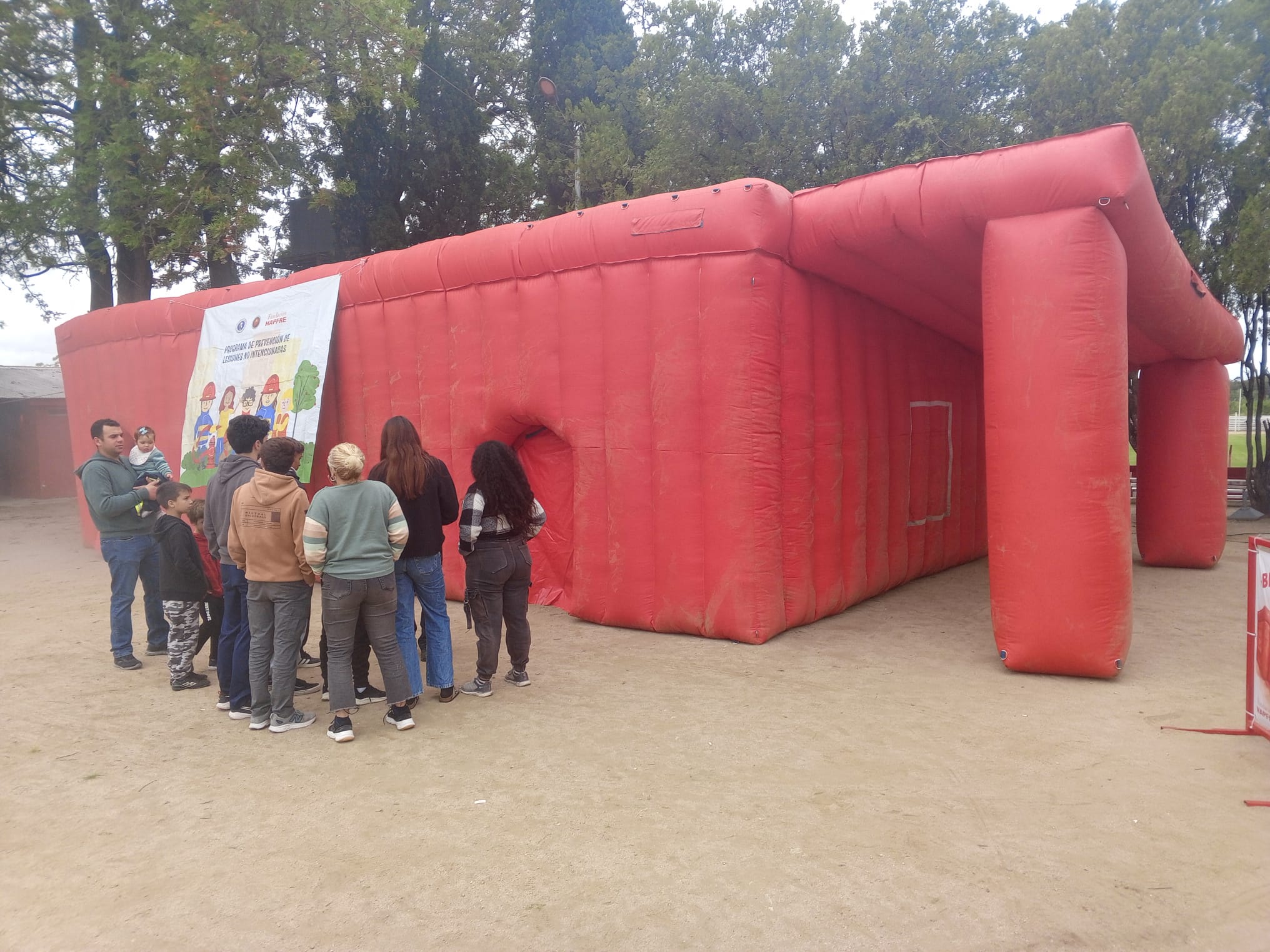 Jornada de Prevención de Incendios se realizó en el Campeones Olímpicos. 2