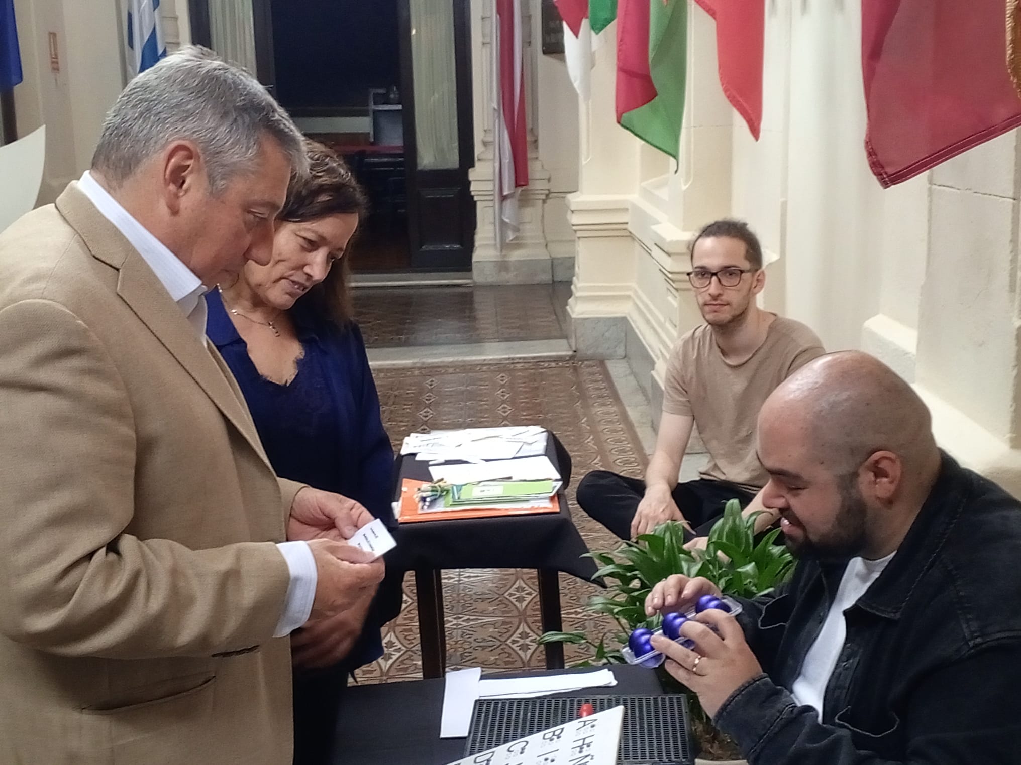 Mes de la Discapacidad Jornada de sensibilización en la IDF