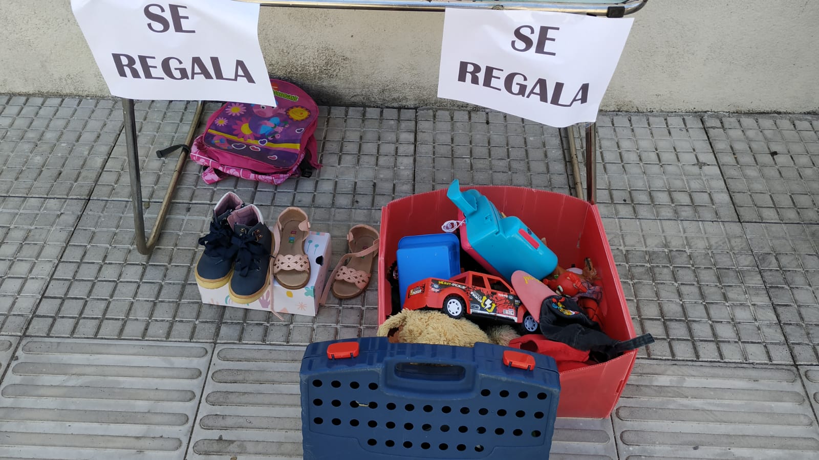 Niña floridense regala sus juguetes en una jornada tan especial