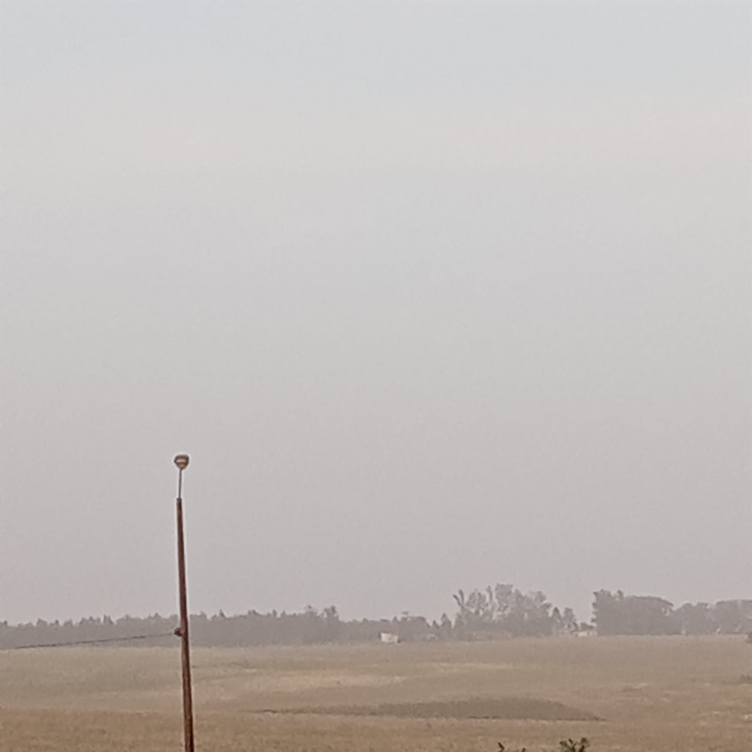 Nube de polvo de la Patagonia llegó a Florida