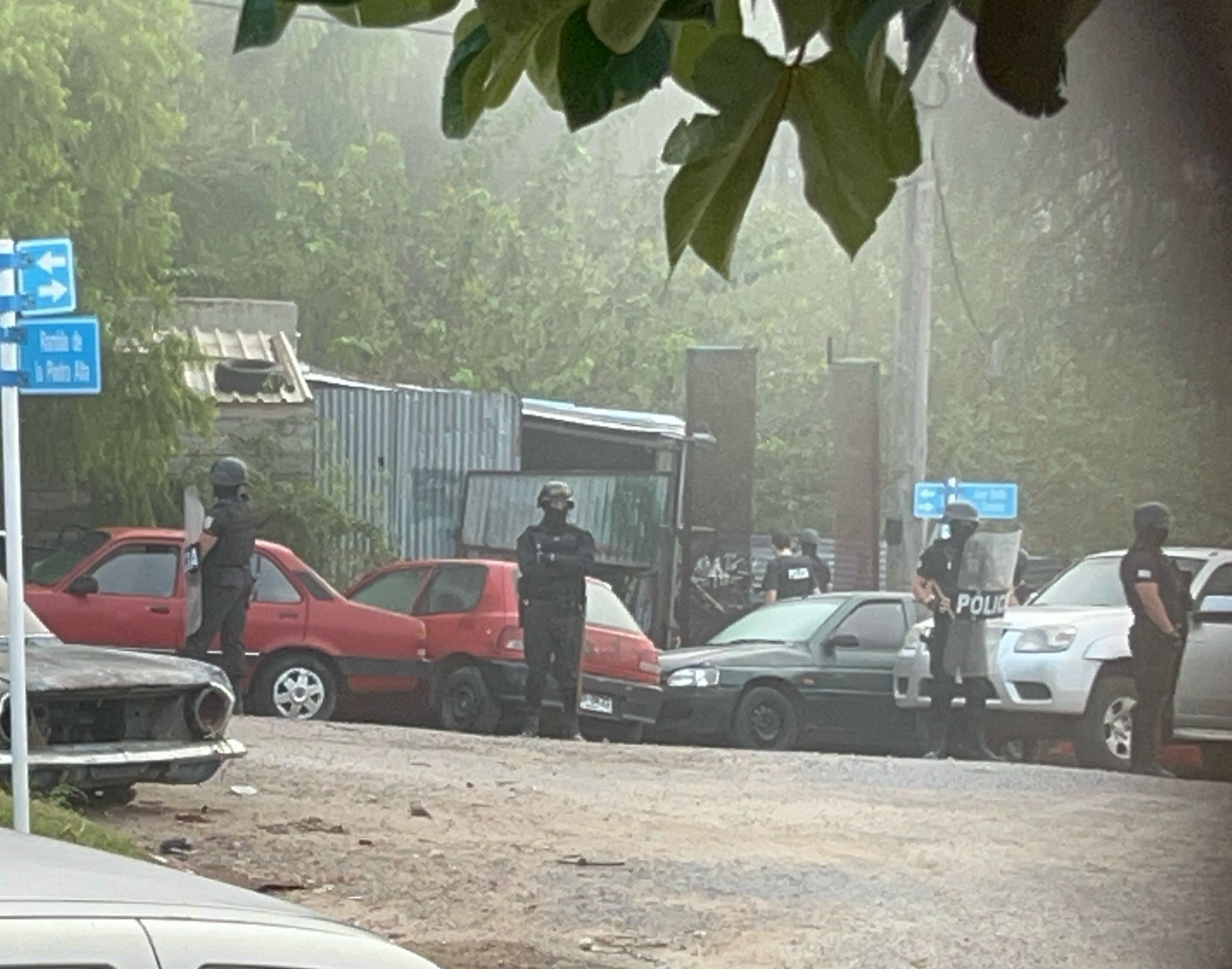 Operativo Antidrogas en barrio Prado Español