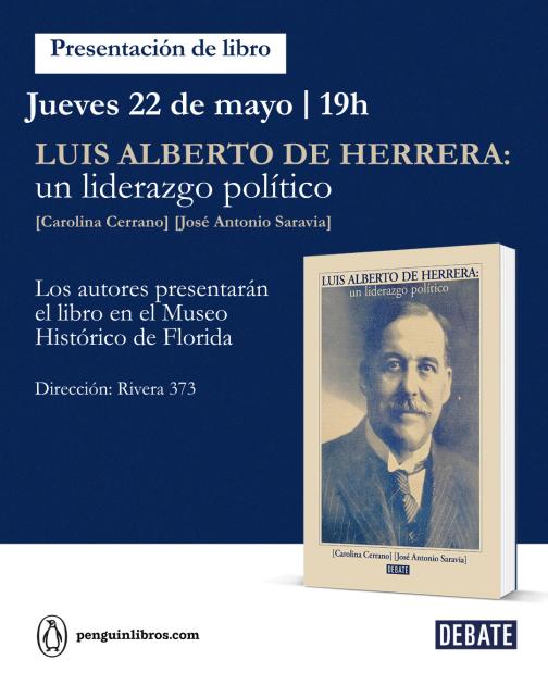 Presentación de libro sobre Luis Alberto de Herrera