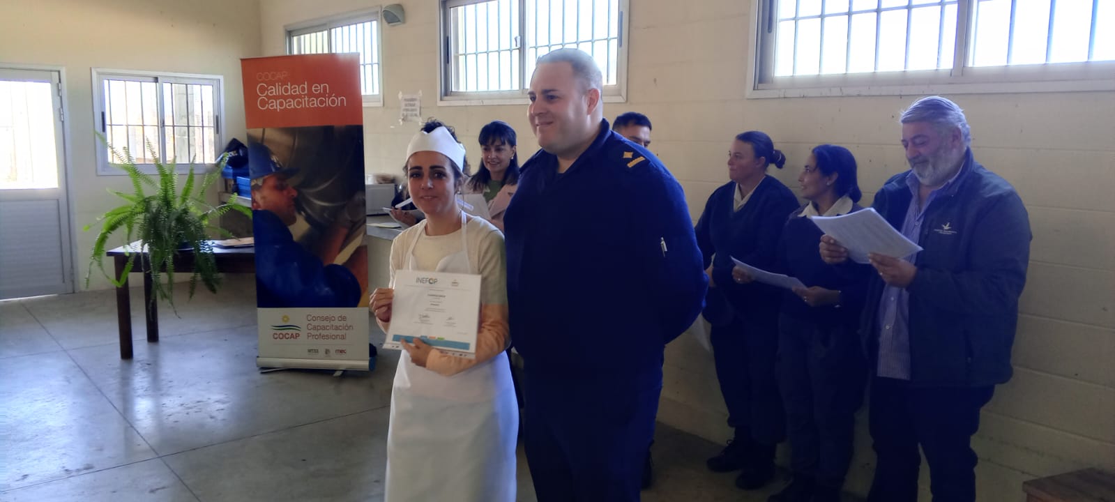 Privados de libertad realizaron curso de Panadería