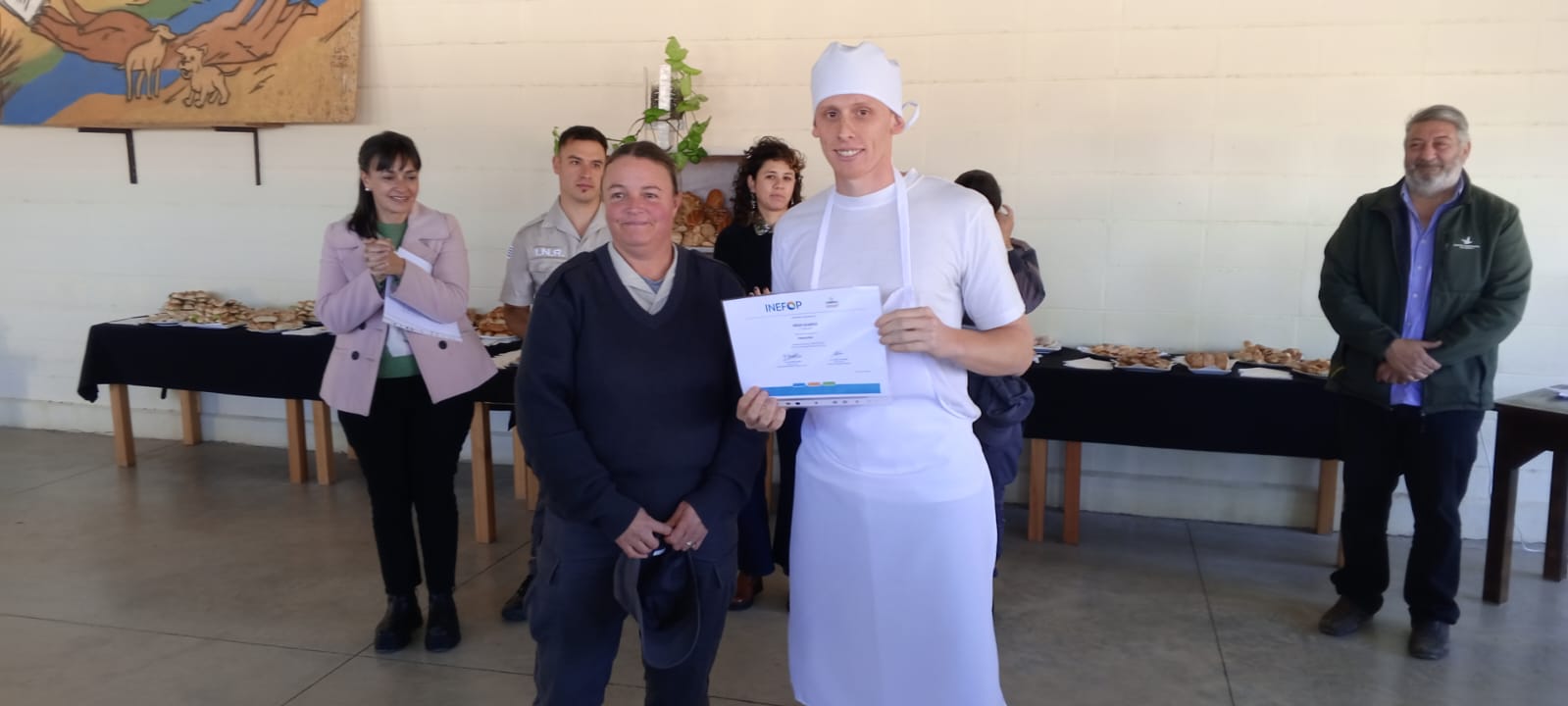 Privados de libertad realizaron curso de Panadería 4