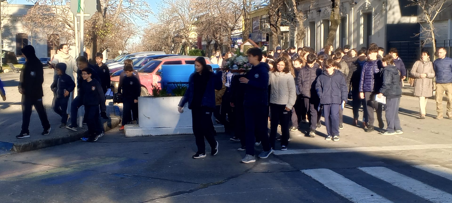 Procesión por el día de Nuestra Señora del Huerto
