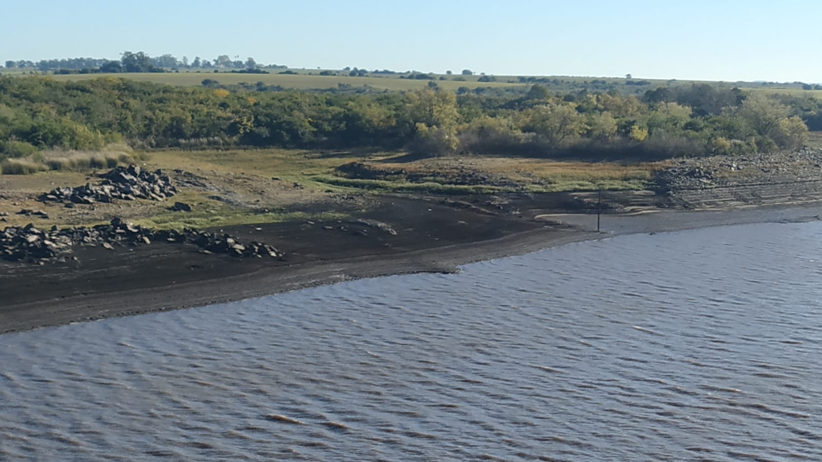 Represa de Paso Severino en su mínimo histórico 4