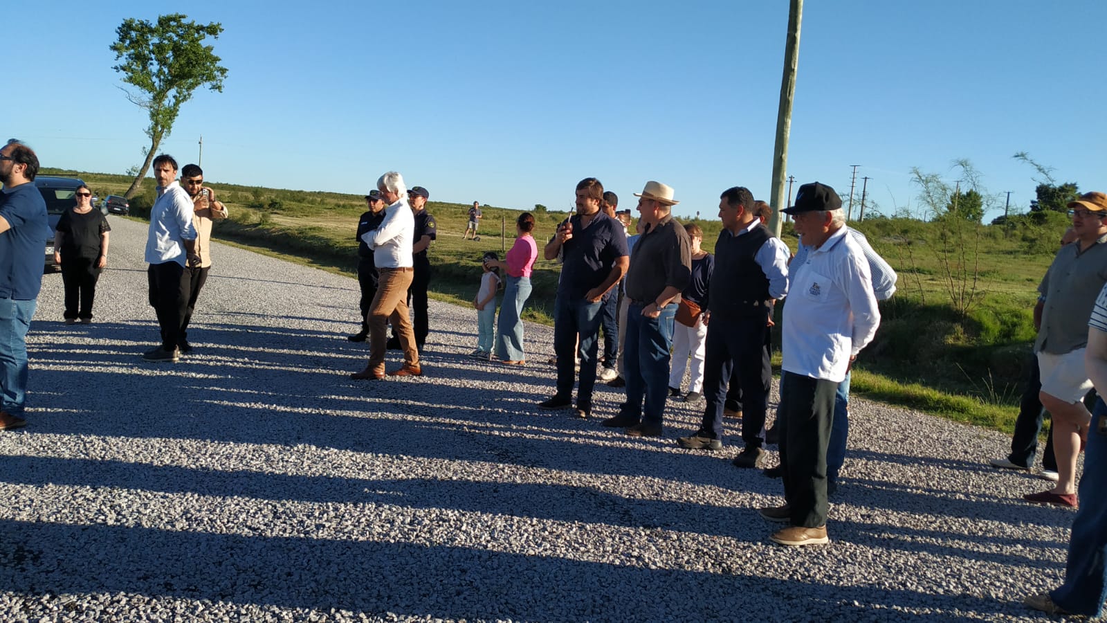 Se inauguraron 34 nuevas cuadras bituminizadas en La Cruz 5