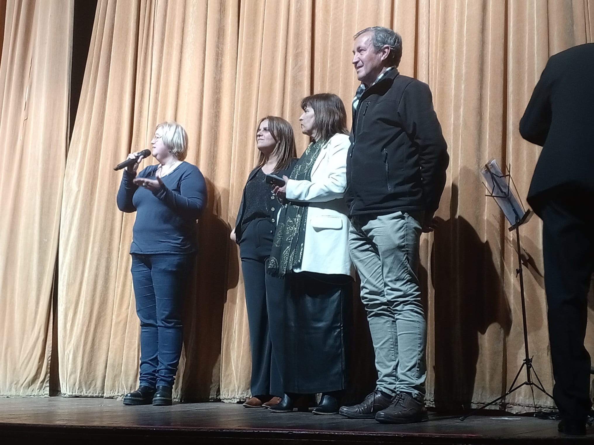 Se presentó en el Teatro 25 de Agosto la obra Hechos de Libertad. 4