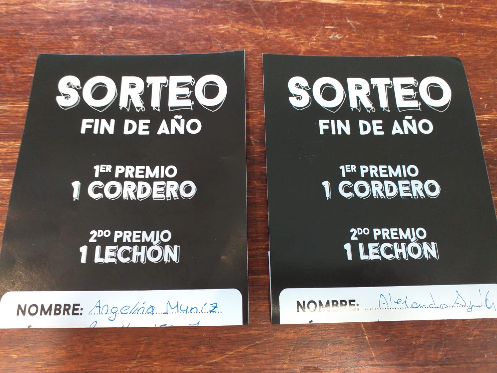 Se realizó el sorteo de fin de año de Carnes Plaza Italia 4