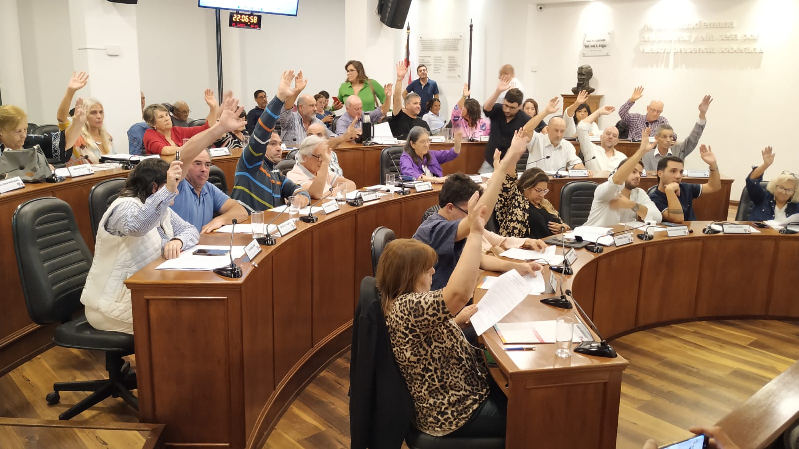 Sesionó la Junta Departamental 29 3 25