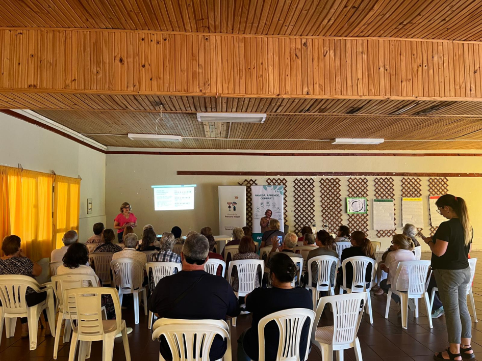 Taller de alimentación saludable para adultos mayores